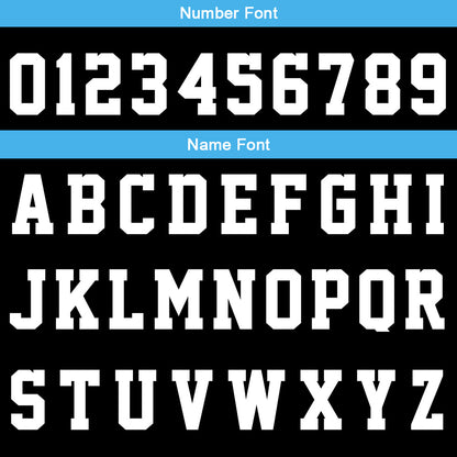 Custom Black Blue Reversible Basketball Suit for Adults and Kids Personalized Jersey