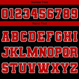 Custom Red Varsity Jackets for Men Women Youth Personalized Letterman Jackets