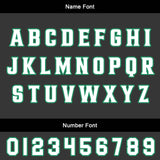 Custom Black Dark Green Basketball Jersey Uniform Suit Printed Your Logo Name Number