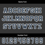 Custom Black Azure Basketball Jersey Uniform Suit Printed Your Logo Name Number