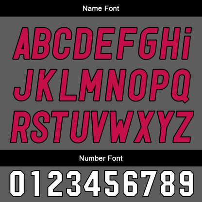 Custom Gray Pink Basketball Jersey Uniform Suit Printed Your Logo Name Number