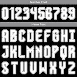 Custom Black Gray White Basketball Jersey Uniform Suit Printed Your Logo Name Number