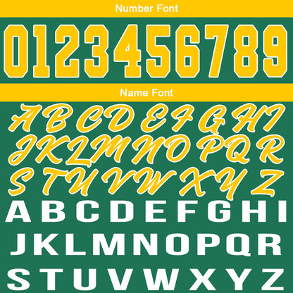 Custom Green Yellow Basketball Jersey for Men Women Adult Youth Stitched Name Number Logo