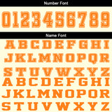 Custom Cream Orange Basketball Jersey Uniform Suit Printed Your Logo Name Number