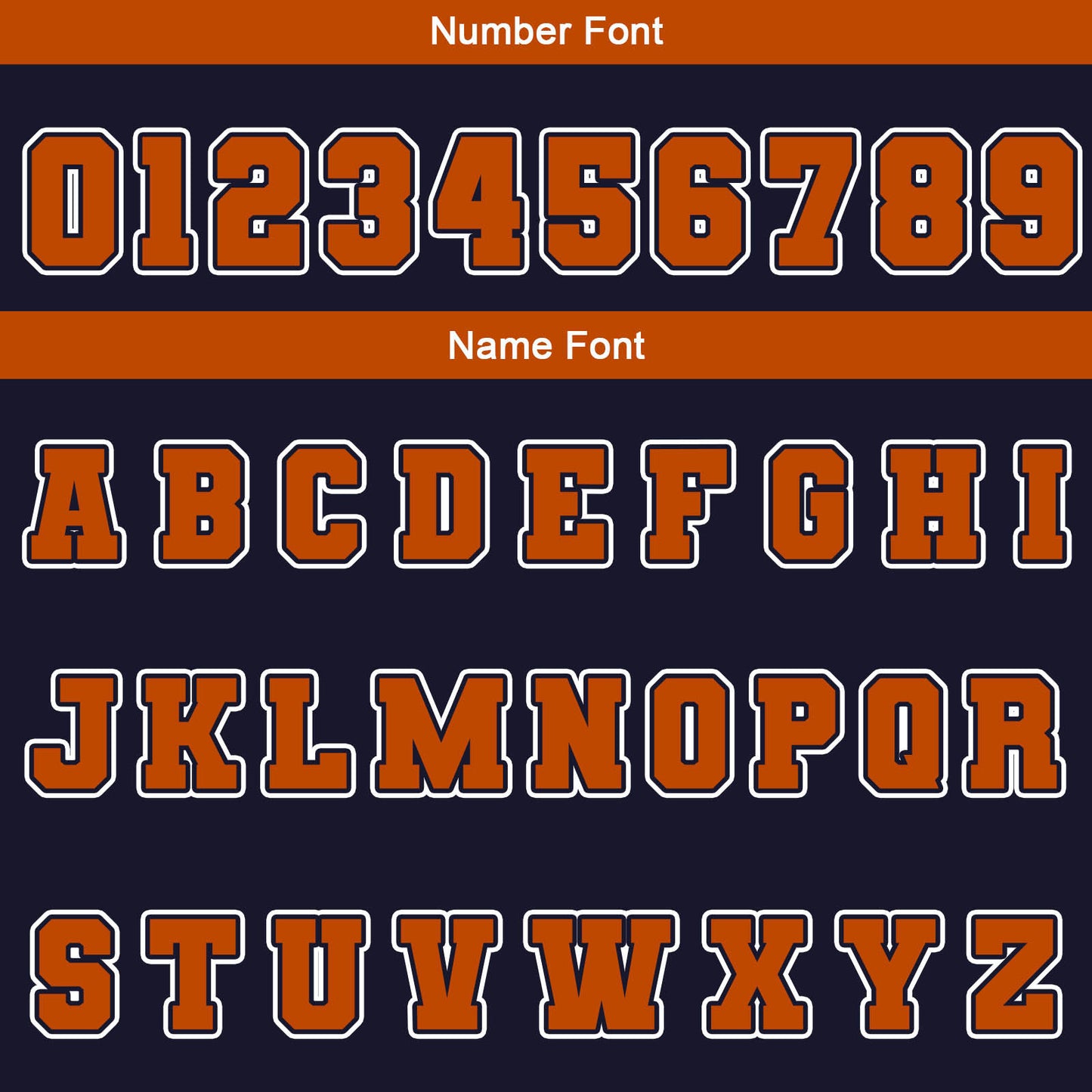 Custom Navy White Orange Waterproof Varsity Jackets Personalized Stitched Name Number Logo to Letterman Jackets