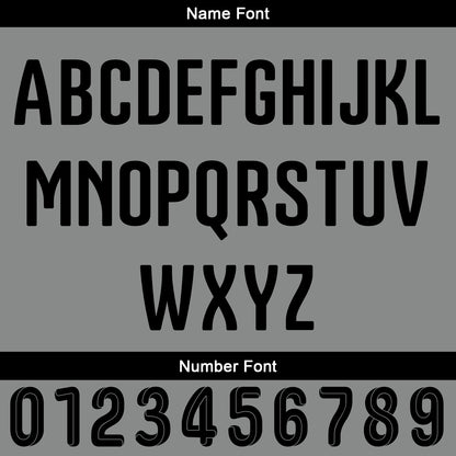 Custom Gray Black Baseball Jersey Personalized Gradient Team Uniforms Shirt with Name Number
