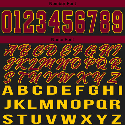 Custom Black Burgundy Yellow Basketball Jersey for Men Women Adult Youth Stitched Name Number Logo