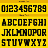 Custom Yellow Short Sleeve Hoodies for Men Women Shirts with Hoods Printed Name Logo