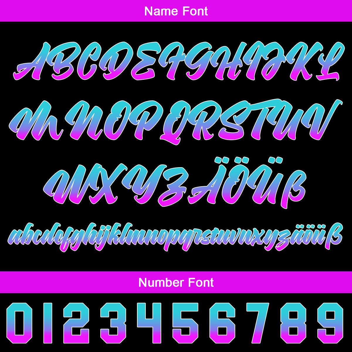 Custom Black Bright Purple Lakes Blue Baseball Jersey Personalized Gradient Team Uniforms Shirt with Name Number