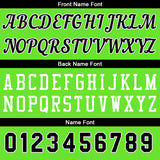 Custom Neon Green-Black Basketball Jersey for Men Women Adult Youth Stitched Name Number Logo