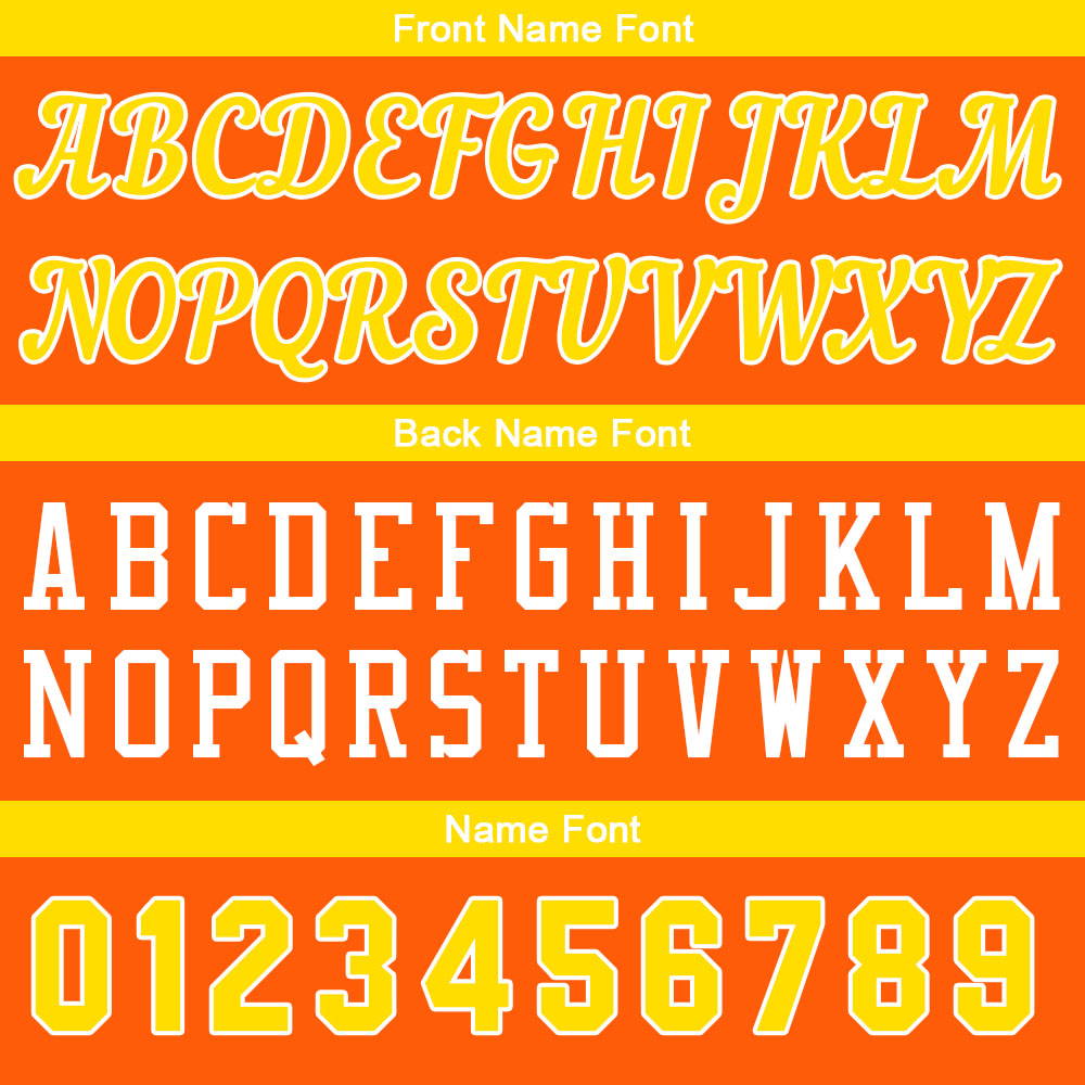 Custom Orange-Yellow Basketball Jersey for Men Women Adult Youth Stitched Name Number Logo
