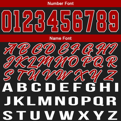 Custom Black Red Basketball Jersey for Men Women Adult Youth Stitched Name Number Logo