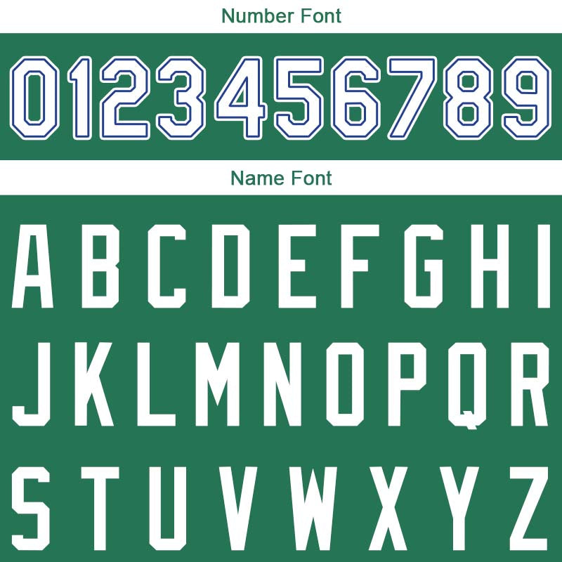 Custom Stitched Basketball Jersey for Men, Women And Kids Kelly Green-White-Royal