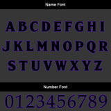 Custom Black Purple Soccer Uniform Jersey Kids Adults Personalized Set Jersey Shirt