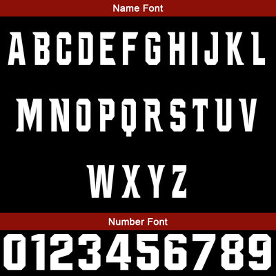 Custom Black Red Baseball Jersey Personalized Gradient Team Uniforms Shirt with Name Number