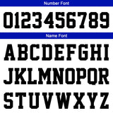 Custom White Royal Short Sleeve Hoodies for Men Women Shirts with Hoods Printed Name Logo