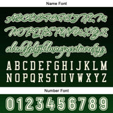 Custom Green Button Down Baseball Jersey for Men Women Adult Youth Print Name Number Logo