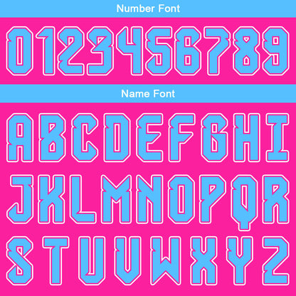 Custom Pink White Blue Basketball Jersey Uniform Suit Printed Your Logo Name Number