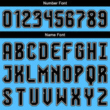 Custom Blue Black White Basketball Jersey Uniform Suit Printed Your Logo Name Number