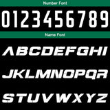 Custom Black Green Reversible Basketball Suit for Adults and Kids Personalized Jersey