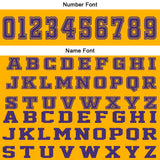 Custom Yellow Purple Basketball Jersey Uniform Suit Printed Your Logo Name Number