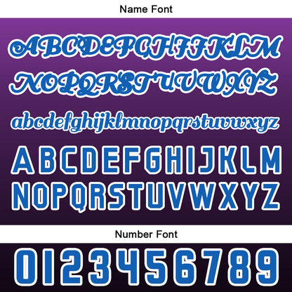 Custom Purple Button Down Baseball Jersey for Men Women Adult Youth Print Name Number Logo