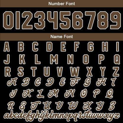 Custom Black Brown Varsity Jackets for Men Women Youth Personalized Letterman Jackets