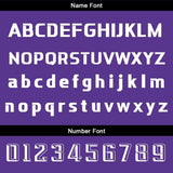 Custom Purple Basketball Jersey Uniform Suit Printed Your Logo Name Number