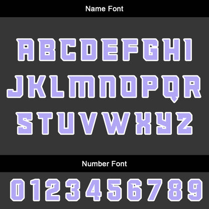 Custom Purple Basketball Jersey Uniform Suit Printed Your Logo Name Number