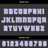 Custom Purple Basketball Jersey Uniform Suit Printed Your Logo Name Number
