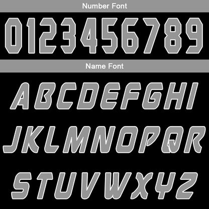 Custom Black Grey Basketball Jersey Uniform Suit Printed Your Logo Name Number