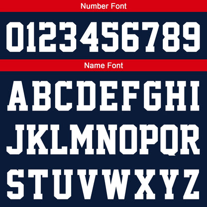 Custom Navy Red Short Sleeve Hoodies for Men Women Shirts with Hoods Printed Name Logo