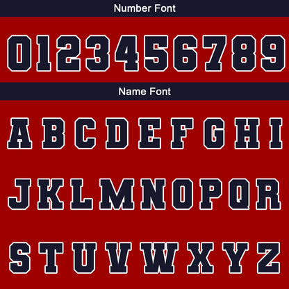 Custom Red White Navy Waterproof Varsity Jackets Personalized Stitched Name Number Logo to Letterman Jackets