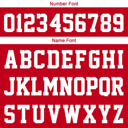 Custom Red Short Sleeve Hoodies for Men Women Shirts with Hoods Printed Name Logo
