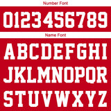 Custom Red Short Sleeve Hoodies for Men Women Shirts with Hoods Printed Name Logo