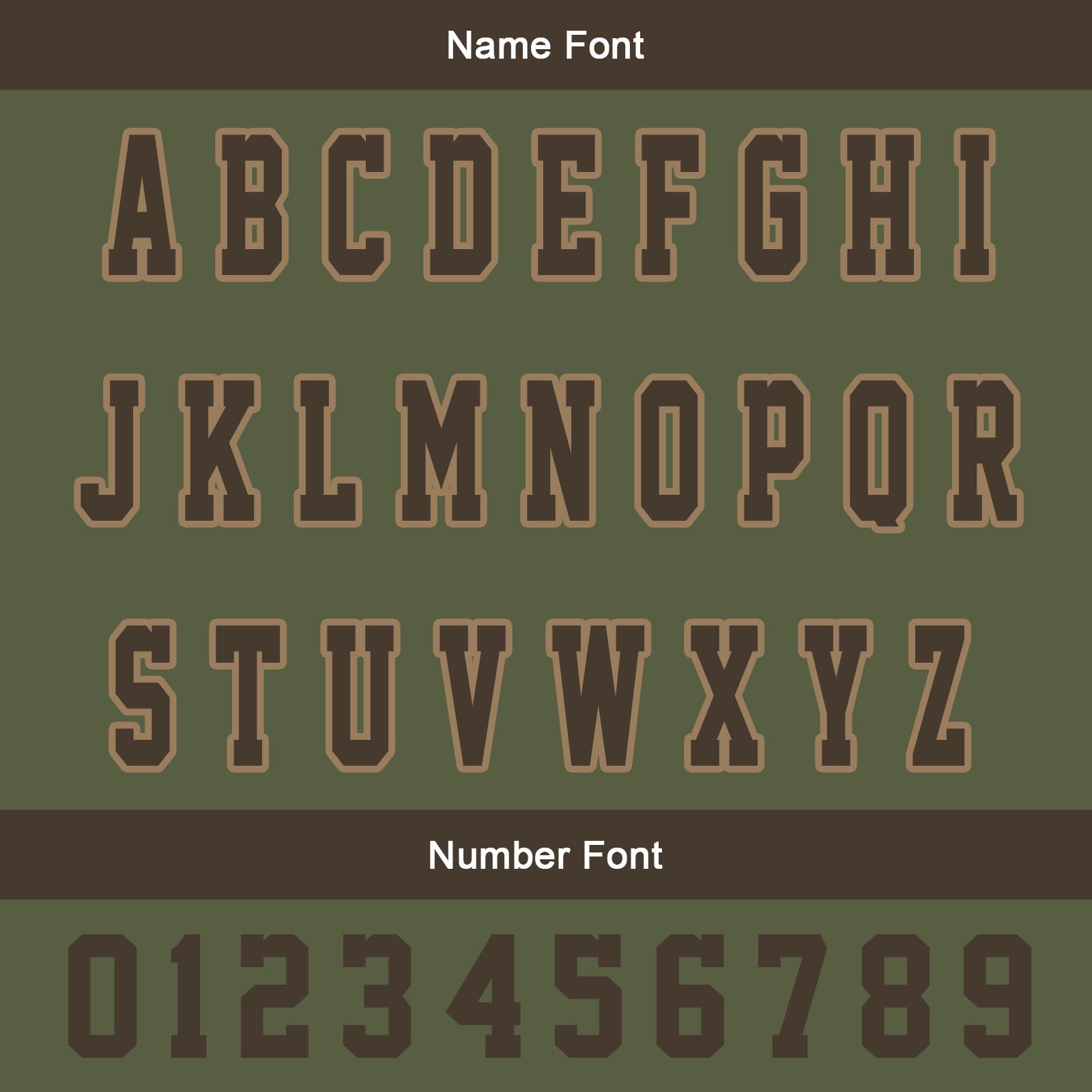 Custom Brown Olive Green Varsity Jackets for Men Women Youth Personalized Letterman Jackets