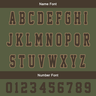 Custom Brown Olive Green Varsity Jackets for Men Women Youth Personalized Letterman Jackets