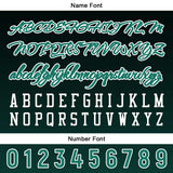 Custom Black Green Button Down Baseball Jersey for Men Women Adult Youth Print Name Number Logo