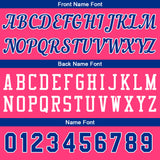 Custom Pink-Royal Basketball Jersey for Men Women Adult Youth Stitched Name Number Logo