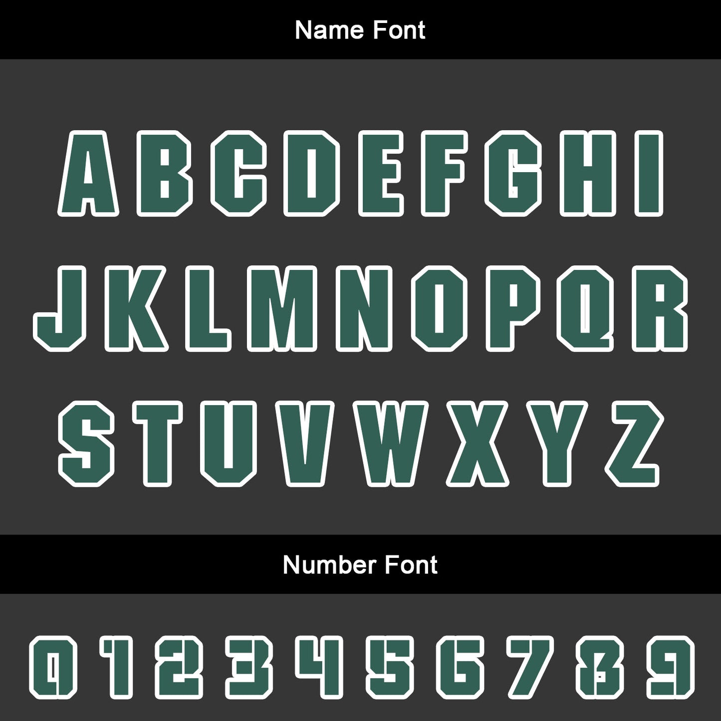 Custom Dark Green Uniform Jersey Kids Adults Personalized Set Jersey Shirt