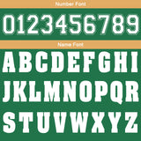 Custom Green Yellow Football Gradient Polo Shirts  Add Your Unique Logo/Name/Number