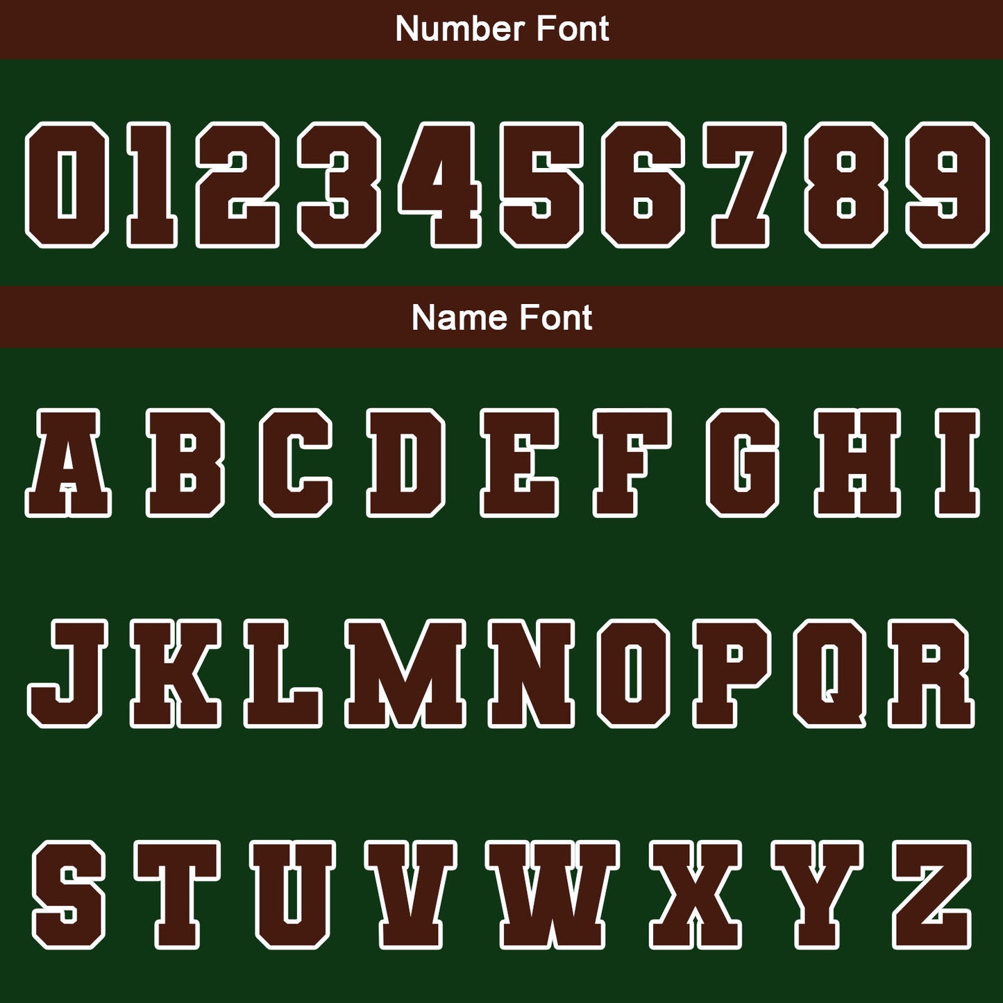 Custom Green White Brown Waterproof Varsity Jackets Personalized Stitched Name Number Logo to Letterman Jackets
