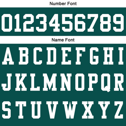 Custom Dull Green White Football Polo Shirts  Add Your Unique Logo/Name/Number