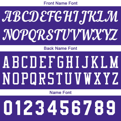 Custom Purple White Basketball Jersey for Men Women Adult Youth Stitched Name Number Logo