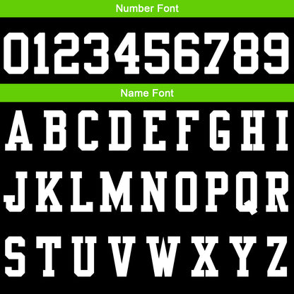 Custom Black Grass Green Football Gradient Polo Shirts  Add Your Unique Logo/Name/Number