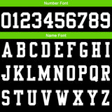 Custom Black Grass Green Football Gradient Polo Shirts  Add Your Unique Logo/Name/Number