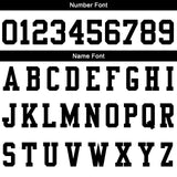 Custom White Black Football Gradient Polo Shirts  Add Your Unique Logo/Name/Number