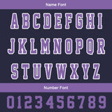 Custom Purple Dull Blue Varsity Jackets for Men Women Youth Personalized Letterman Jackets