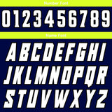 Custom Navy Light Green Reversible Basketball Suit for Adults and Kids Personalized Jersey