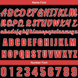 Custom Black Red Button Down Baseball Jersey for Men Women Adult Youth Print Name Number Logo